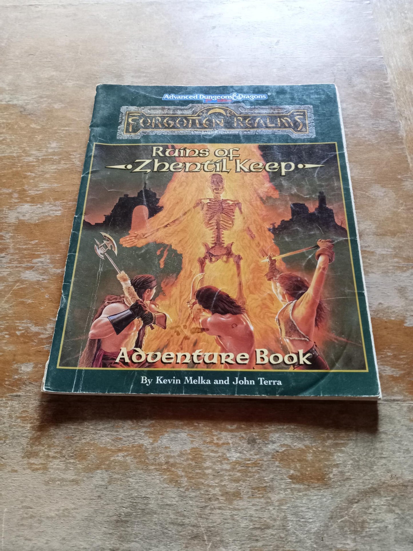 Forgotten Realms Ruins of Zhentil Keep Adventure Book TSR 1120 1995