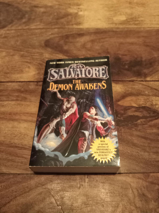 The Demon Awakens The Demonwars Saga #1 R. A. Salvatore Del Rey Books 1998