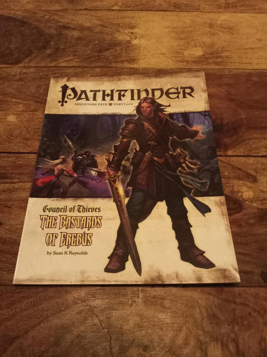 Pathfinder The Bastards of Erebus Council of Thieves #1 Paizo Publishing 2009