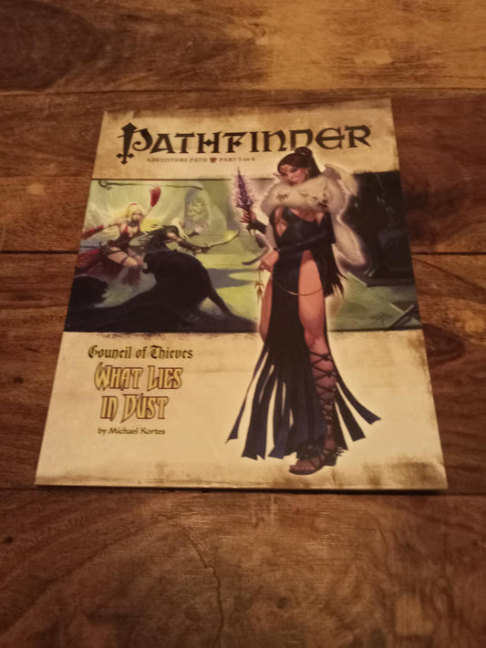 Pathfinder What Lies in Dust Council of Thieves #3 Paizo Publishing 2009