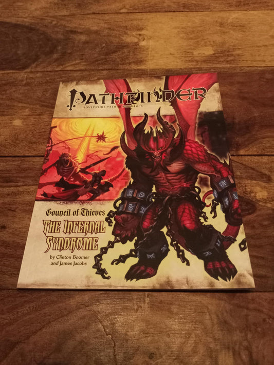 Pathfinder The Infernal Syndrome Council of Thieves #4 Paizo Publishing 2010