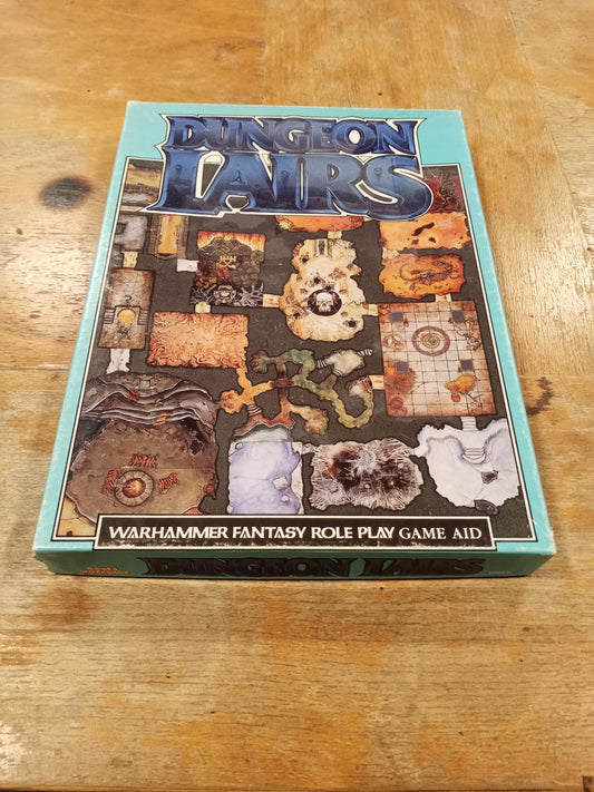 Dungeon Lairs Warhammer Fantasy Role Play Game Aid Games Workshop