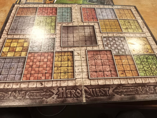 Hero Quest Spare Part Original Game Board