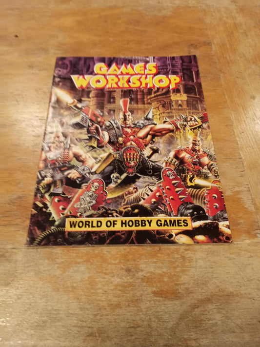Games Workshop World of Hobby Games Magazine 1996