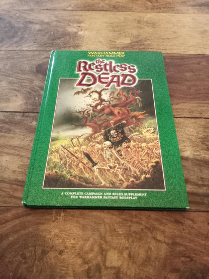 Warhammer Fantasy Roleplay The Restless Dead Games Workshop 1989