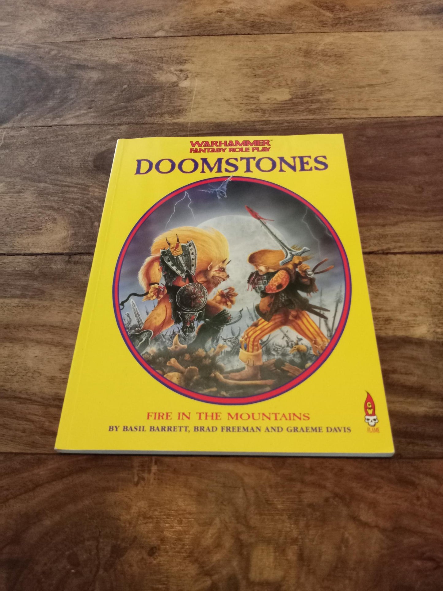 Warhammer Fantasy Roleplay Fire in the Mountains Doomstones Campaign #1 1989