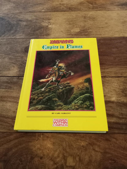 Warhammer Fantasy Roleplay Empire in Flames Enemy Within #5 Games Workshop 1989