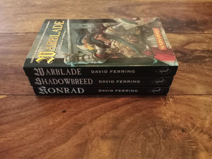 Warhammer Fantasy Konrad Trilogy 1-3 David Ferring Black Library 2001-2002