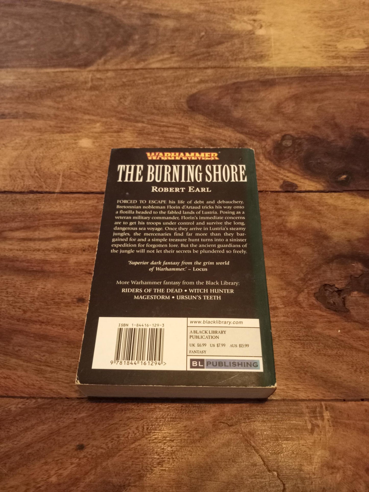 Warhammer Fantasy The Burning Shore Black Library 2004