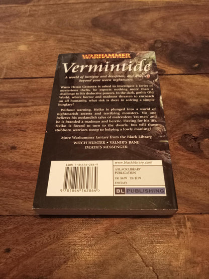 Warhammer Fantasy Vermintide Bruno Lee Black Library 2006