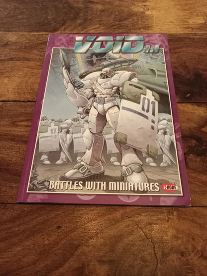 Void 1.1 Battles with Miniatures I-kore Core Rules Book Seb Games 2000