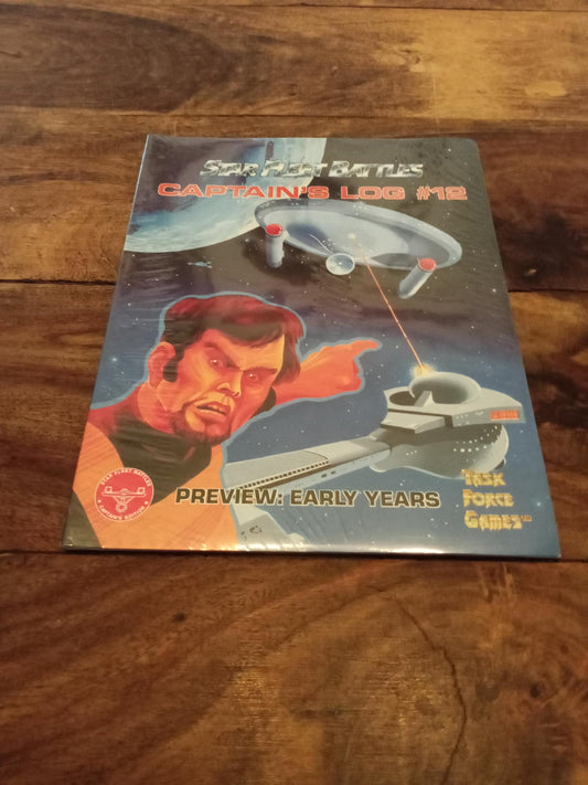 Star Fleet Battles Captain's Log #12 Preview Early Years NEW Task Force Games 1993