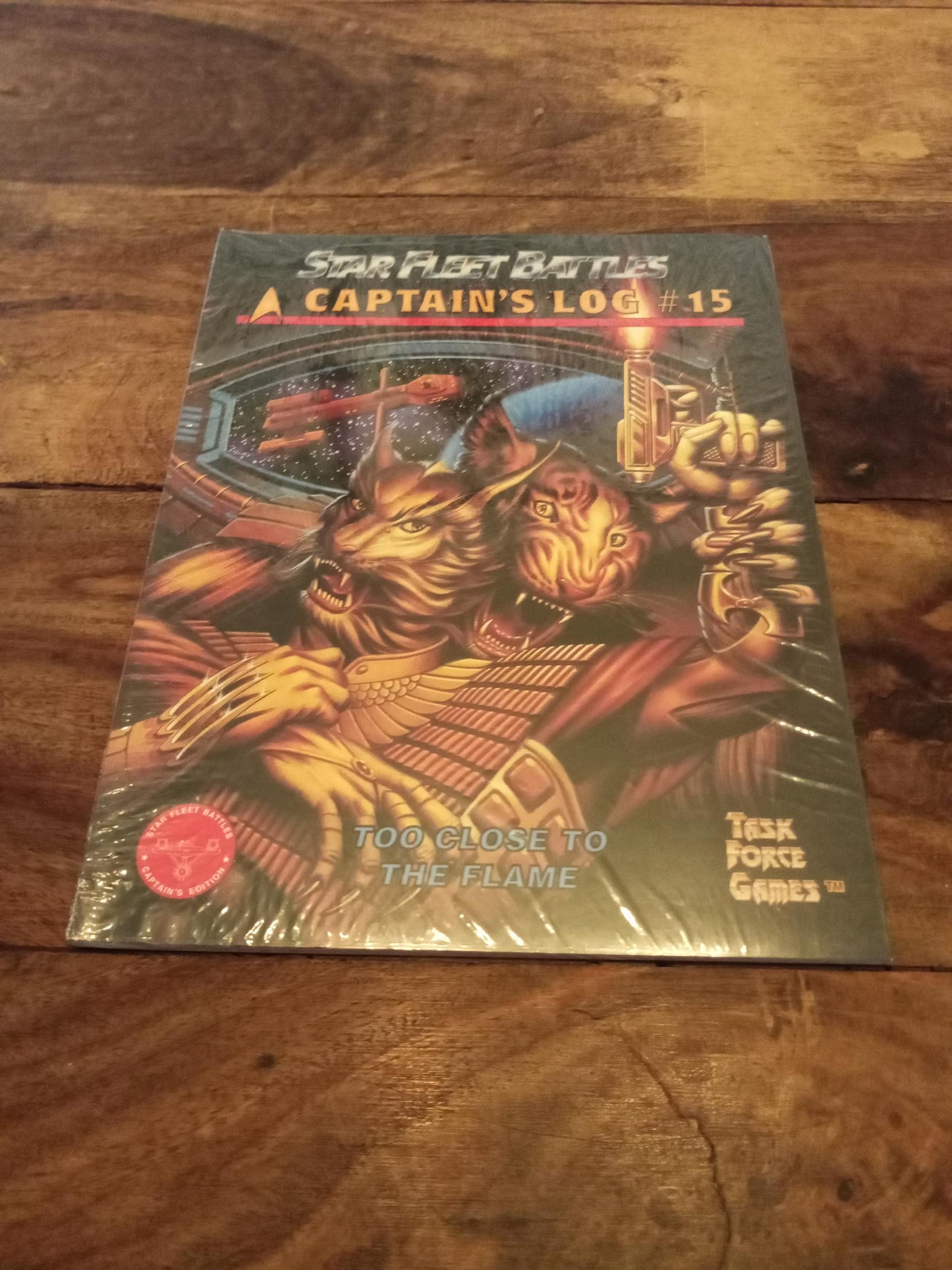 Star Fleet Battles Captain's Log #15 Too Close To The Flame NEW Task Force Games 1994