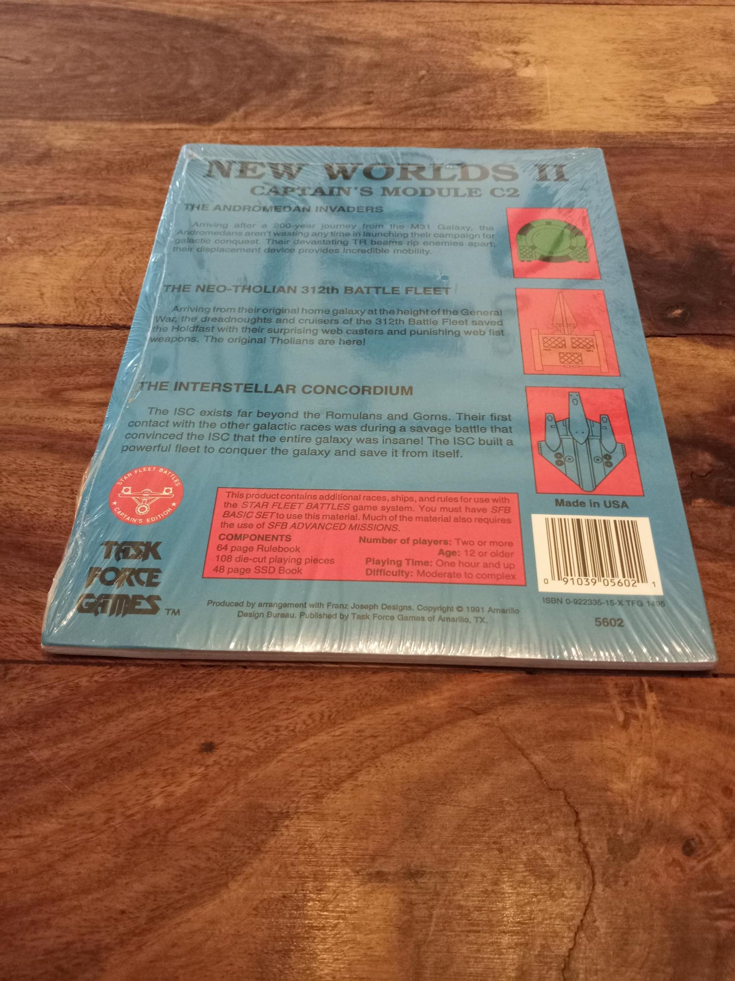 Star Fleet Battles New Worlds II NEW Amarillo Design Bureau 1991