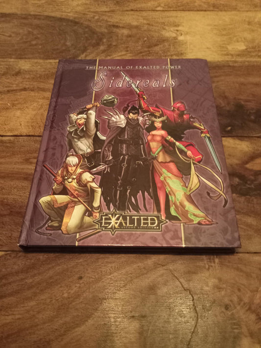 Exalted Sidereals The Manual of Exalted Power 2nd Edition Hardcover White Wolf 2007