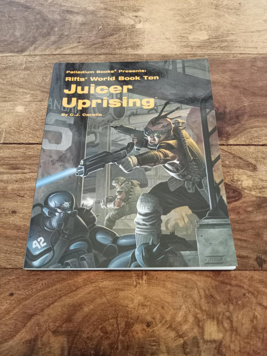 Rifts Jucier Uprising Rifts World Books #10 Palladium 1996