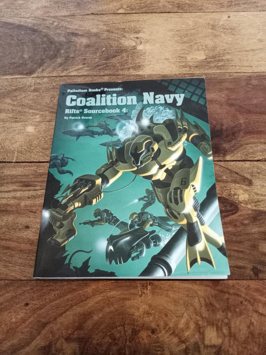 Rifts Coalition Navy Sourcebook #4 Palladium 1997
