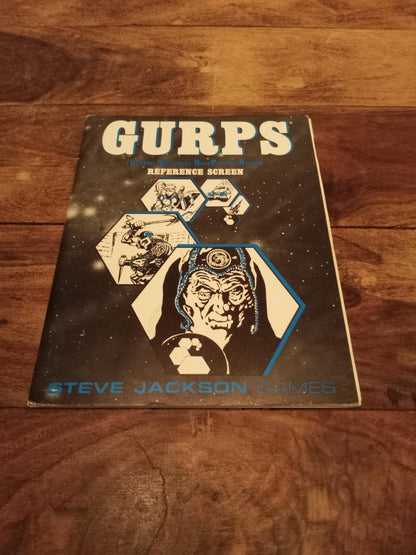 GURPS Reference Screen Steve Jackson Games 1988