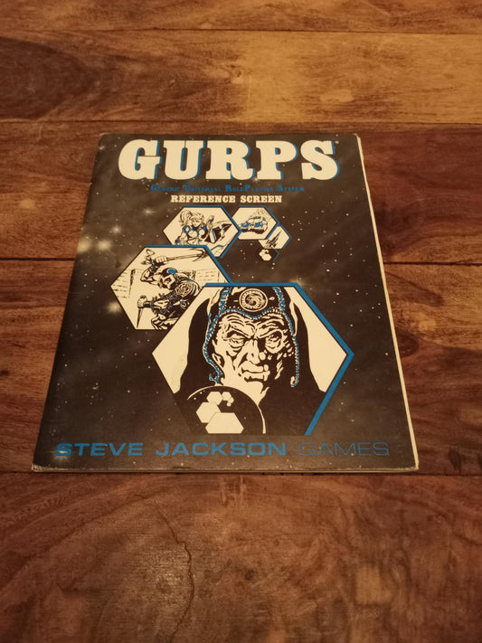 GURPS Reference Screen Steve Jackson Games 1988