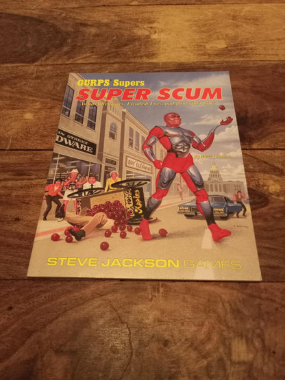 GURPS Super - Super Scum Steve Jackson Games 1989