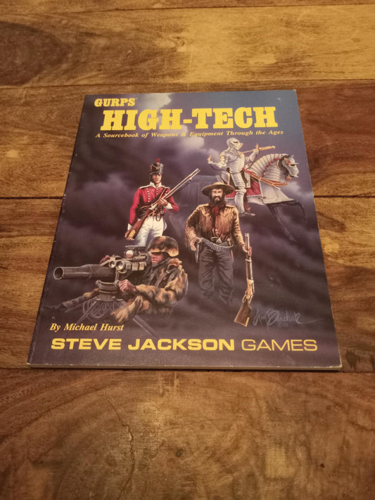 GURPS High-Tech 1st Ed Steve Jackson Games 1987