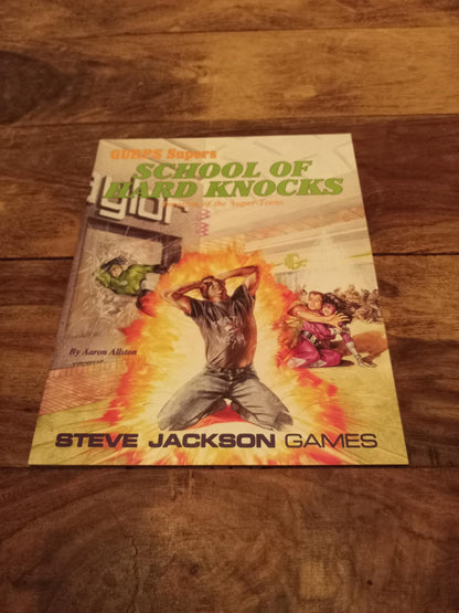 GURPS Supers School of Hard Knocks Steve Jackson Games 1989