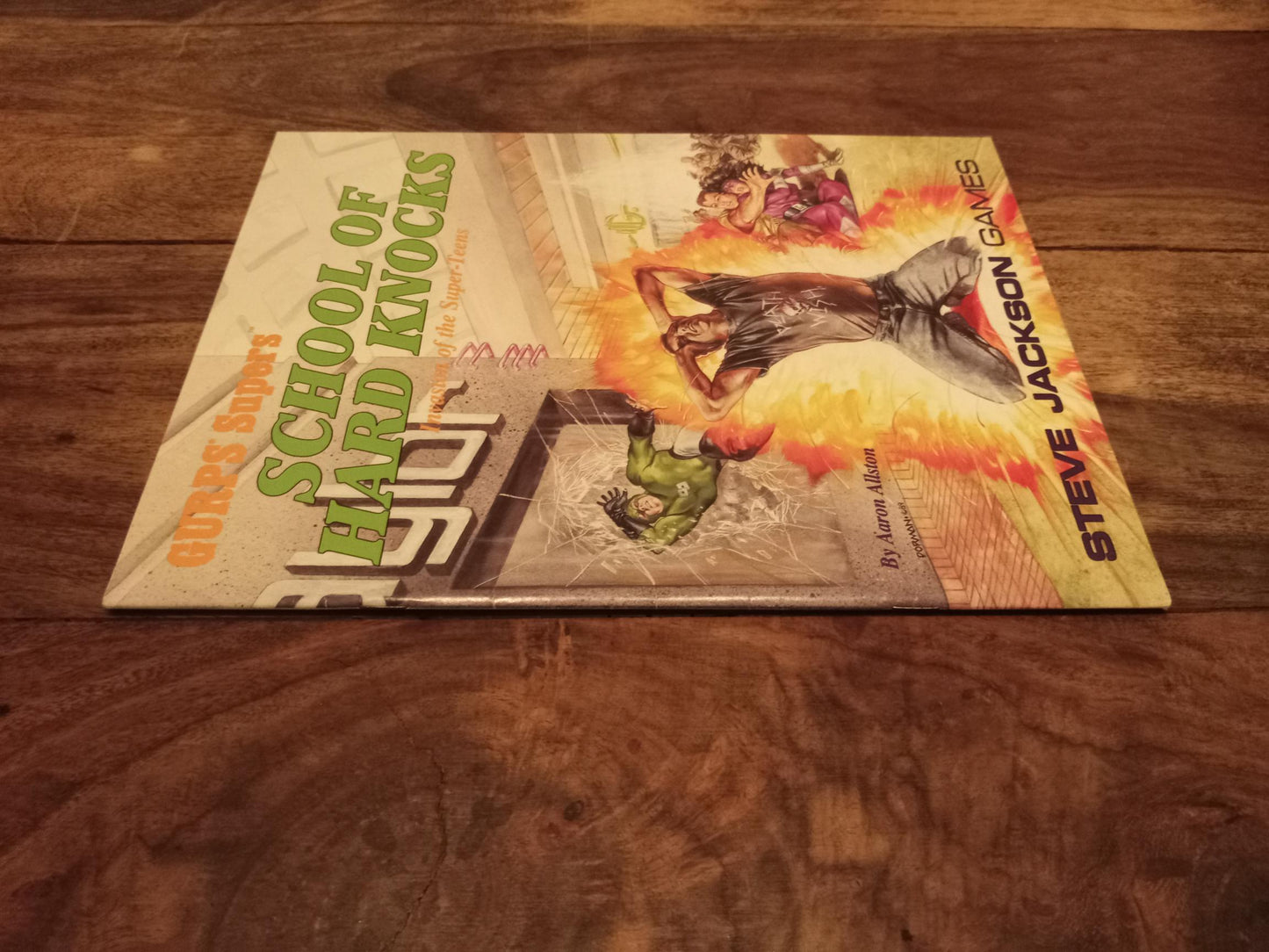 GURPS Supers School of Hard Knocks Steve Jackson Games 1989