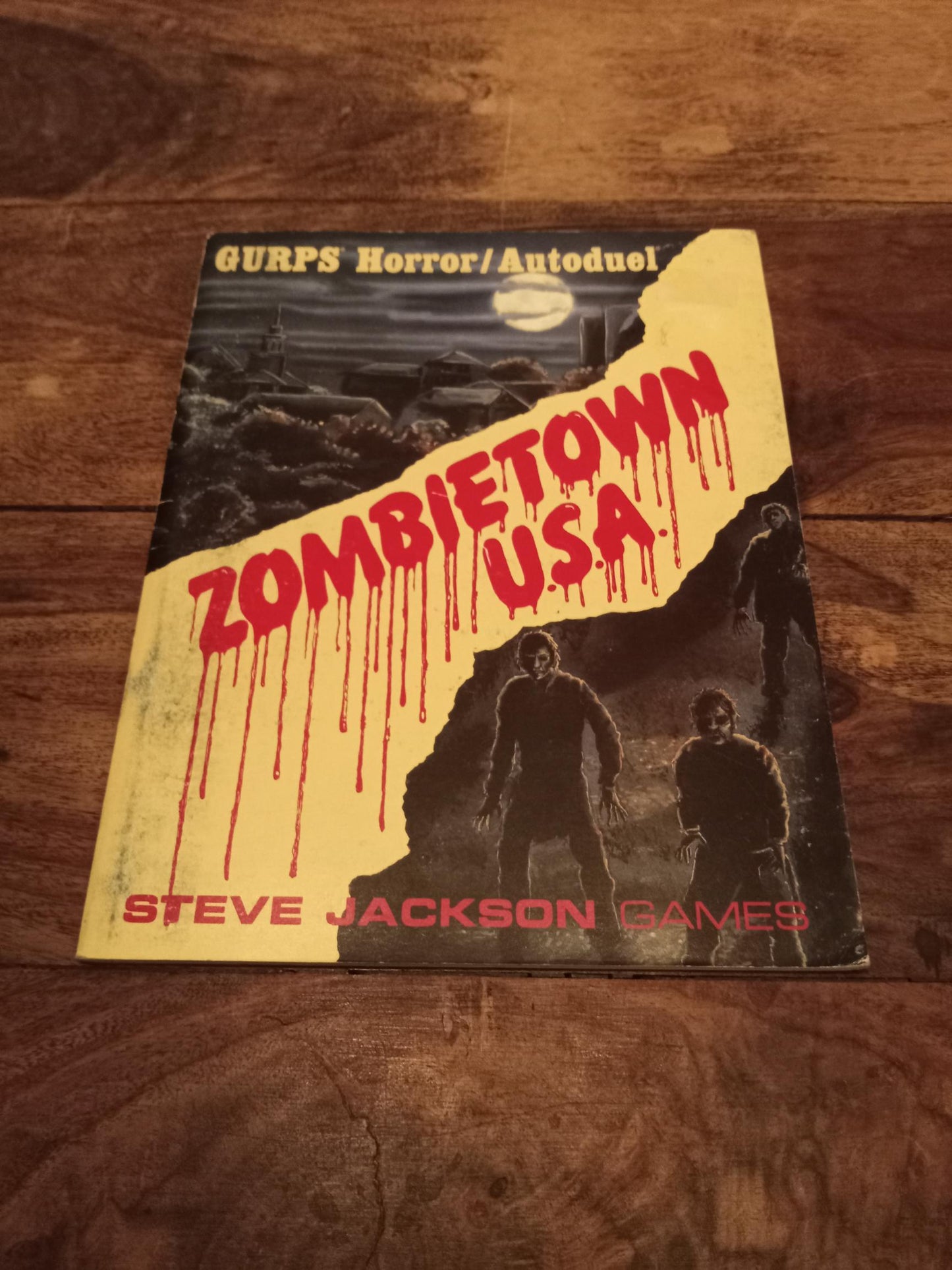 GURPS Horror/Autoduel Zombietown U.S.A. Steve Jackson Games 1988