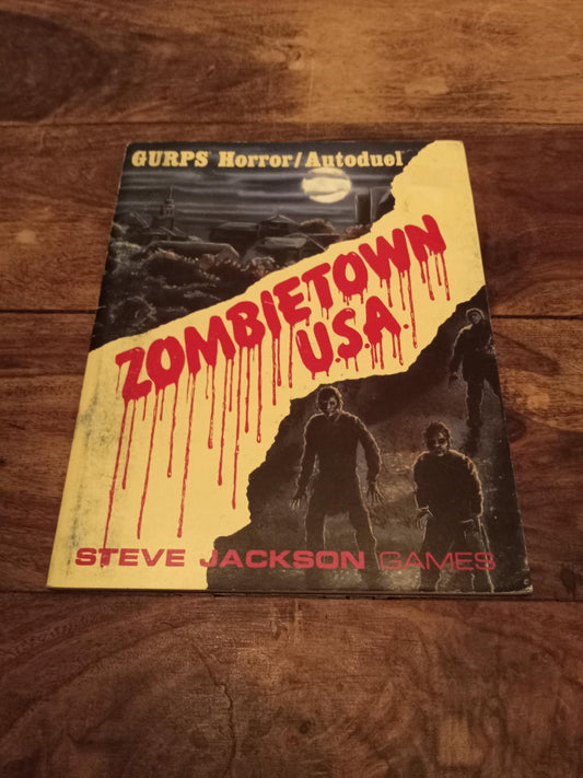 GURPS Horror/Autoduel Zombietown U.S.A. Steve Jackson Games 1988