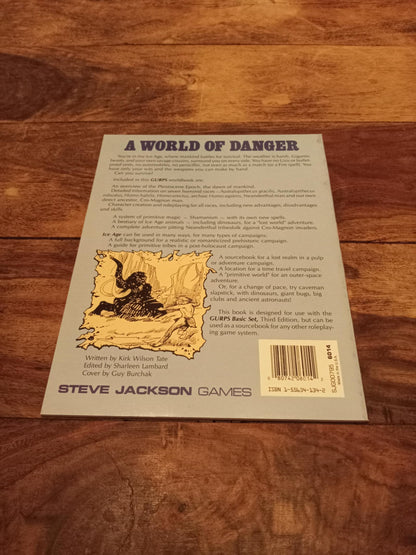 Gurps Ice Age Steve Jackson Games 1989