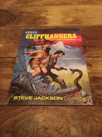 Gurps Cliffhangers 1st Ed Steve Jackson Games 1989