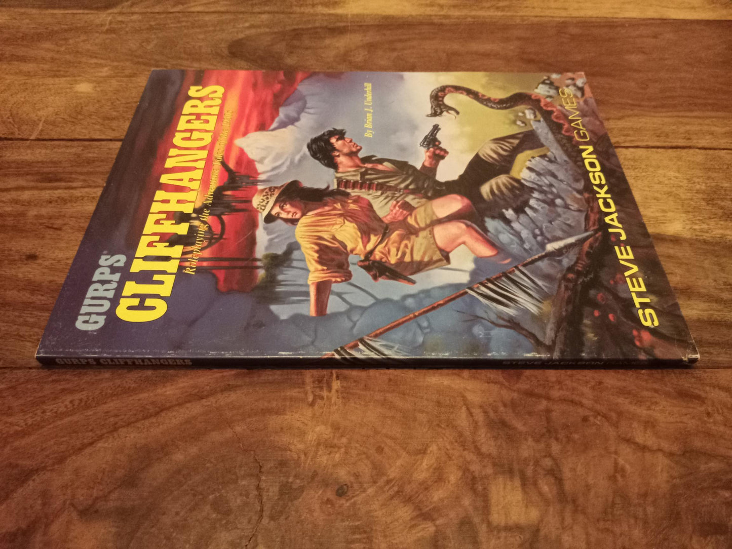 Gurps Cliffhangers 1st Ed Steve Jackson Games 1989