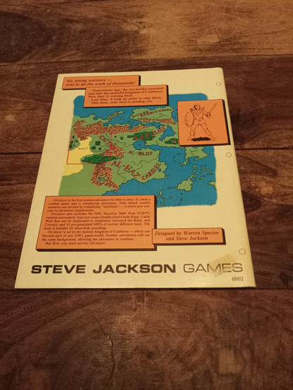 Gurps Orcslayer Man to Man Steve Jackson Games 1985