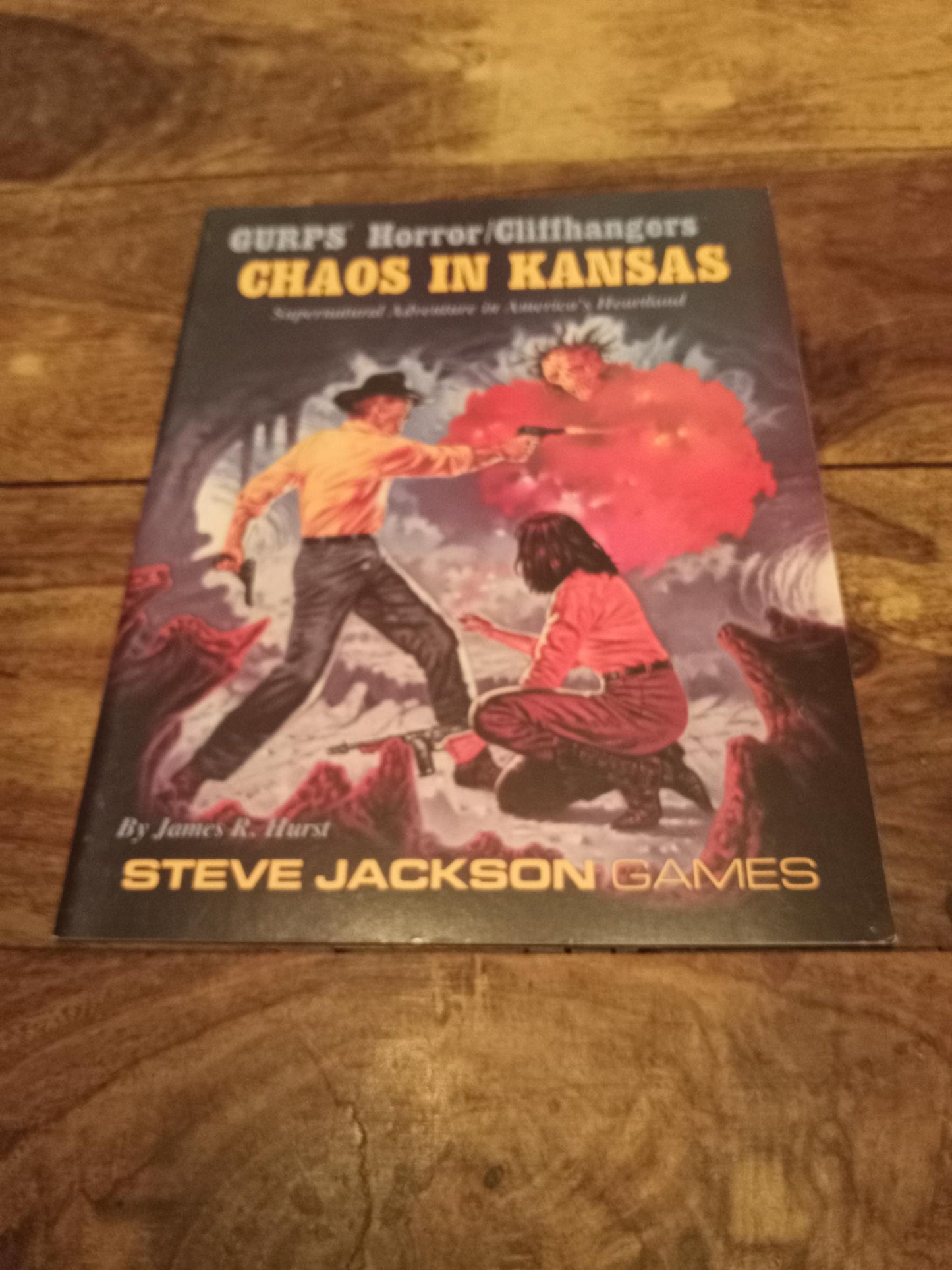 Gurps Horror/Cliffhangers Chaos In Kansas Steve Jackson Games 1989