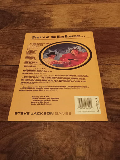 Gurps Horror/Cliffhangers Chaos In Kansas Steve Jackson Games 1989