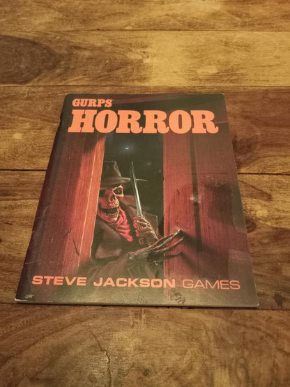 Gurps Horror 1st Ed Steve Jackson Games 1987