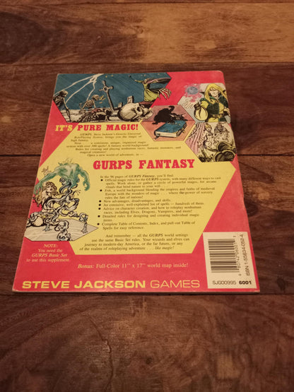 Gurps Fantasy 1th ed Steve Jackson Games 1986