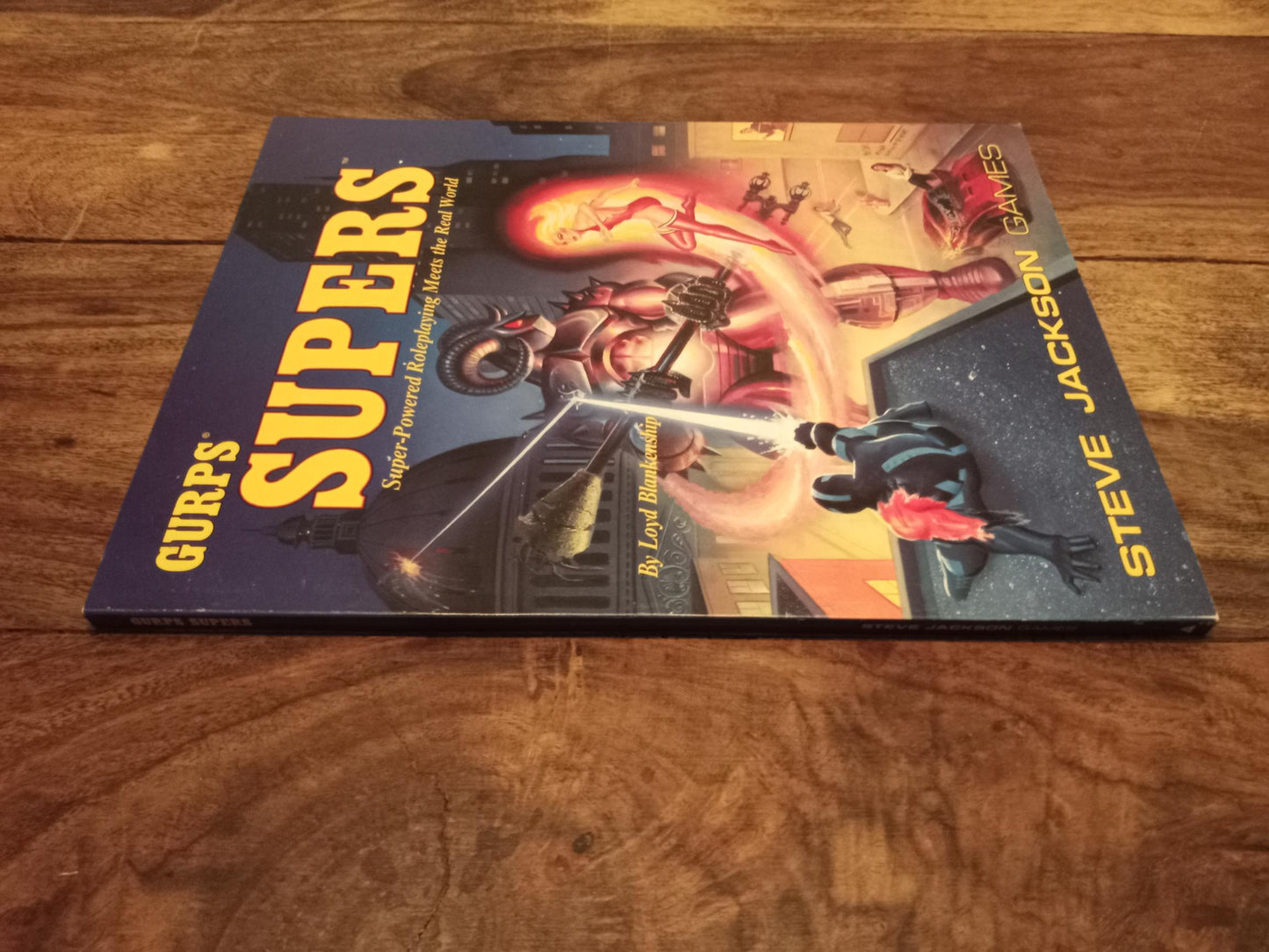 Gurps Supers 1st edition Steve Jackson Games 1989