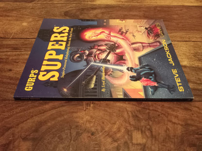 Gurps Supers 1st edition Steve Jackson Games 1989