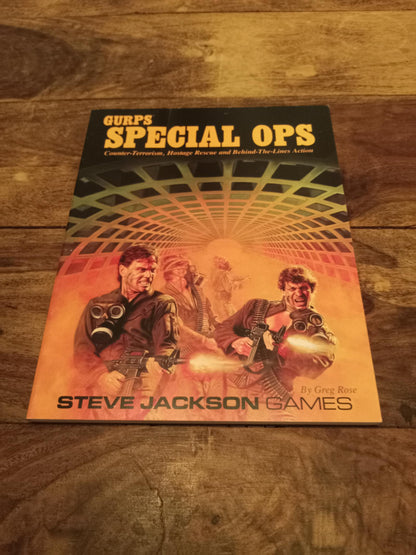 Gurps Special Ops 1st edition Steve Jackson Games 1989