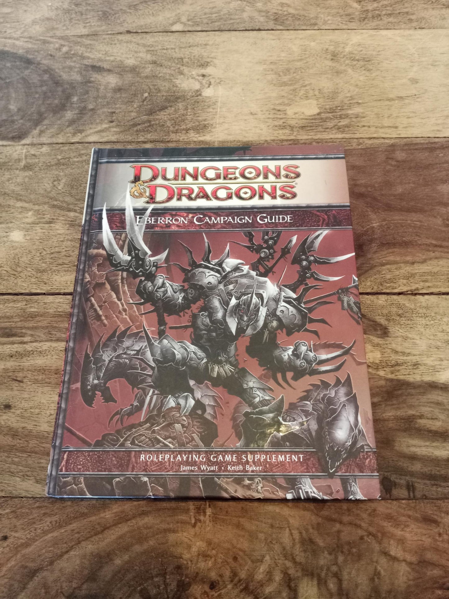 Eberron Campaign Guide Hardcover D&D 4th Ed Wizards of the Coast 2009