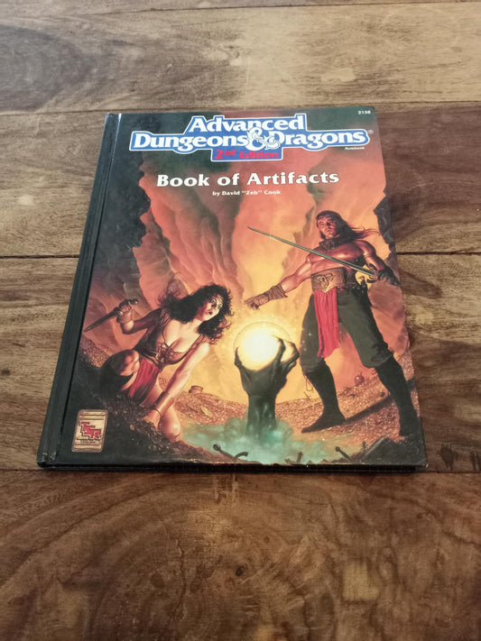 AD&D Book of Artifacts Advanced Dungeons & Dragons TSR 2138 AD&D 1993