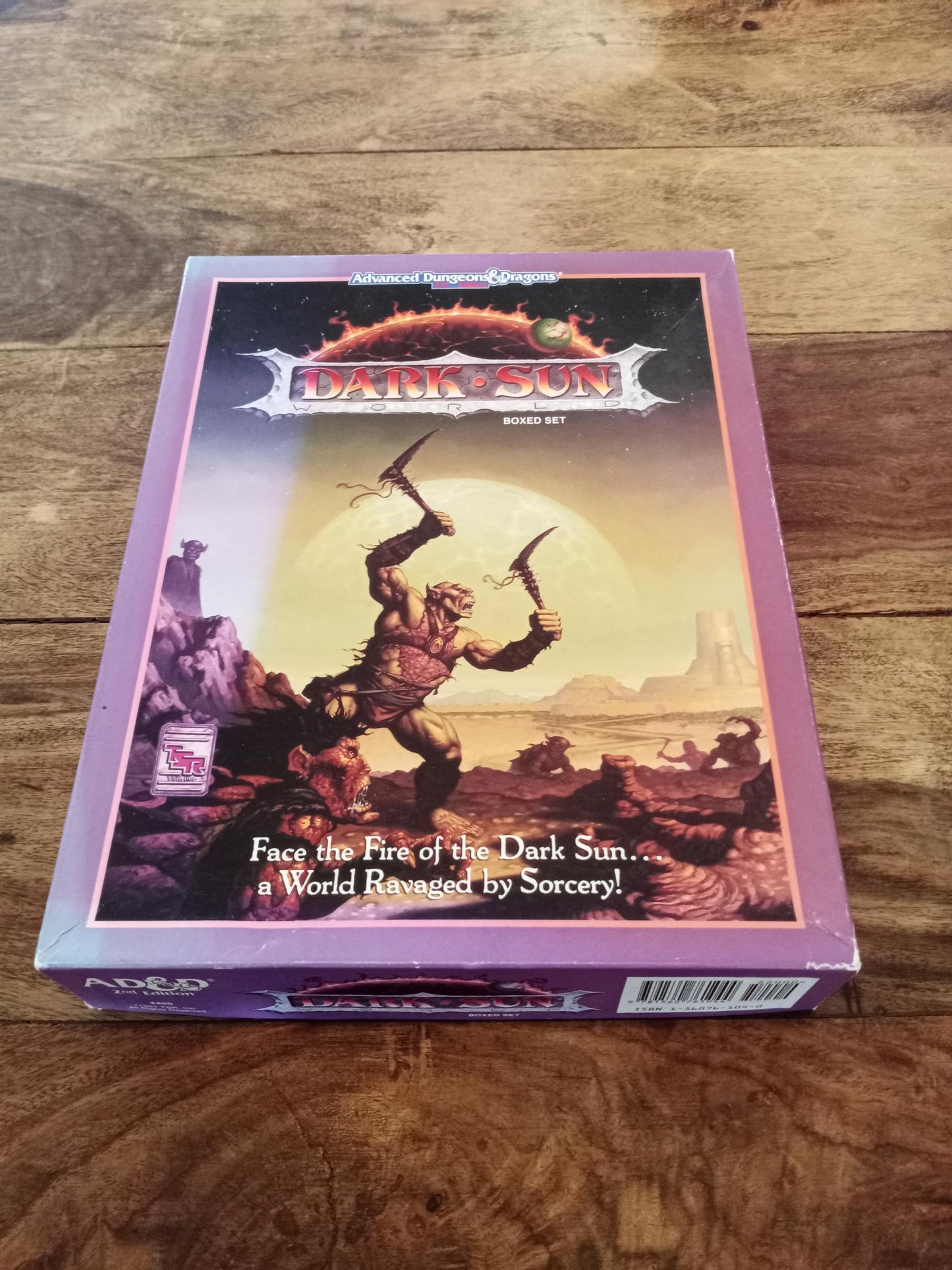 Dark Sun Box Set 1st Ed TSR 2400 AD&D 1991