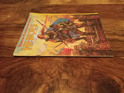 Heroes The Role Playing Magazine Volume 1, Number 4 With Map Avalon Hill