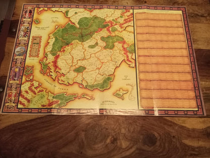 Birthright Campaign Setting Map TSR 3100 AD&D 1995