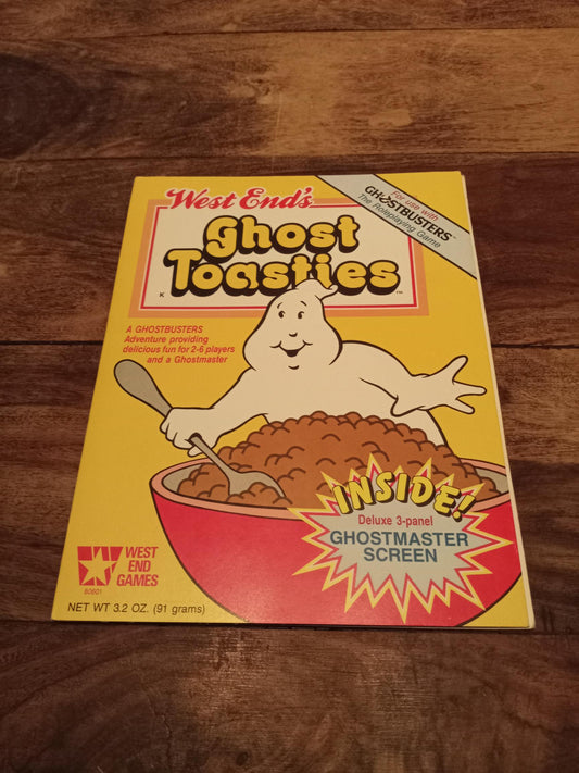 Ghostbusters Ghost Toasties With GM Screen West End Games 1986