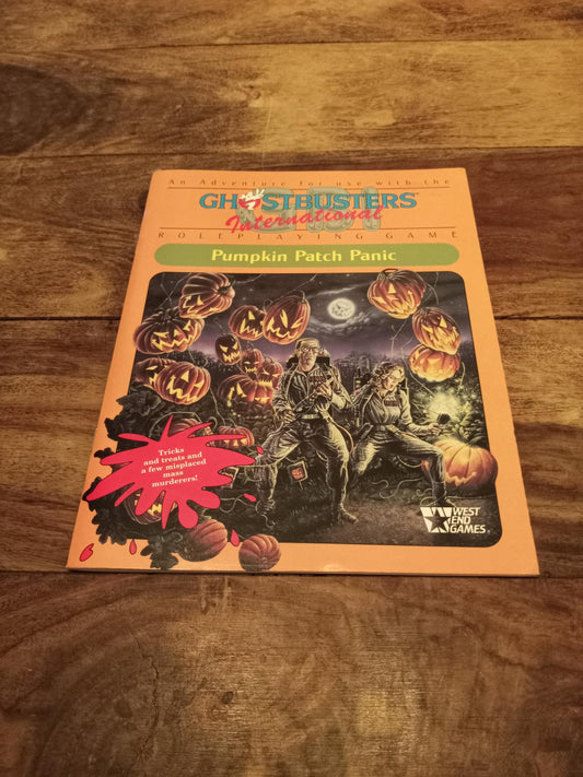 Ghostbusters International Pumpkin Patch Panic WEG 30028 West End Games 1990