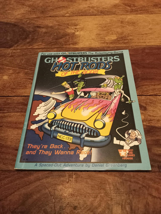 Ghostbusters Hot Rods of the Gods WEG 80602 West End Games 1986