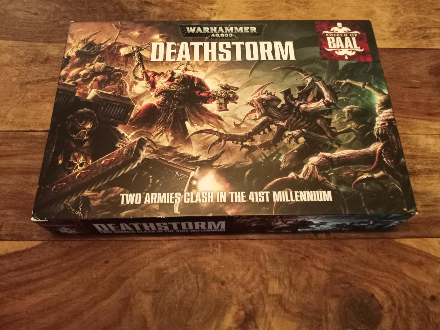 Warhammer 40k Tyranids Deathstorm Shield of Baal Box only Games Workshop