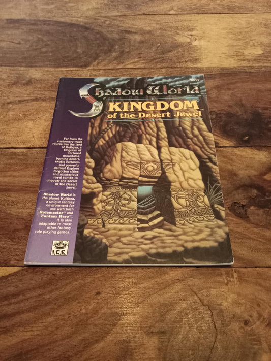 Shadow World Kingdom of the Desert Jewel I.C.E. 6007 Rolemaster 1989